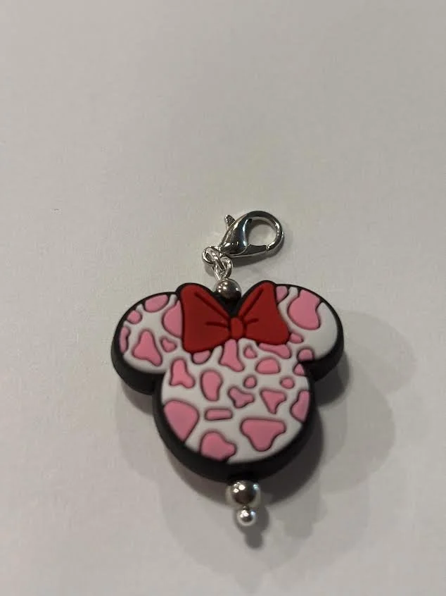 Pink Mouse Planner Charm