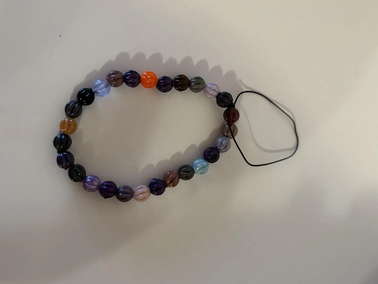 Beaded Phone Charm