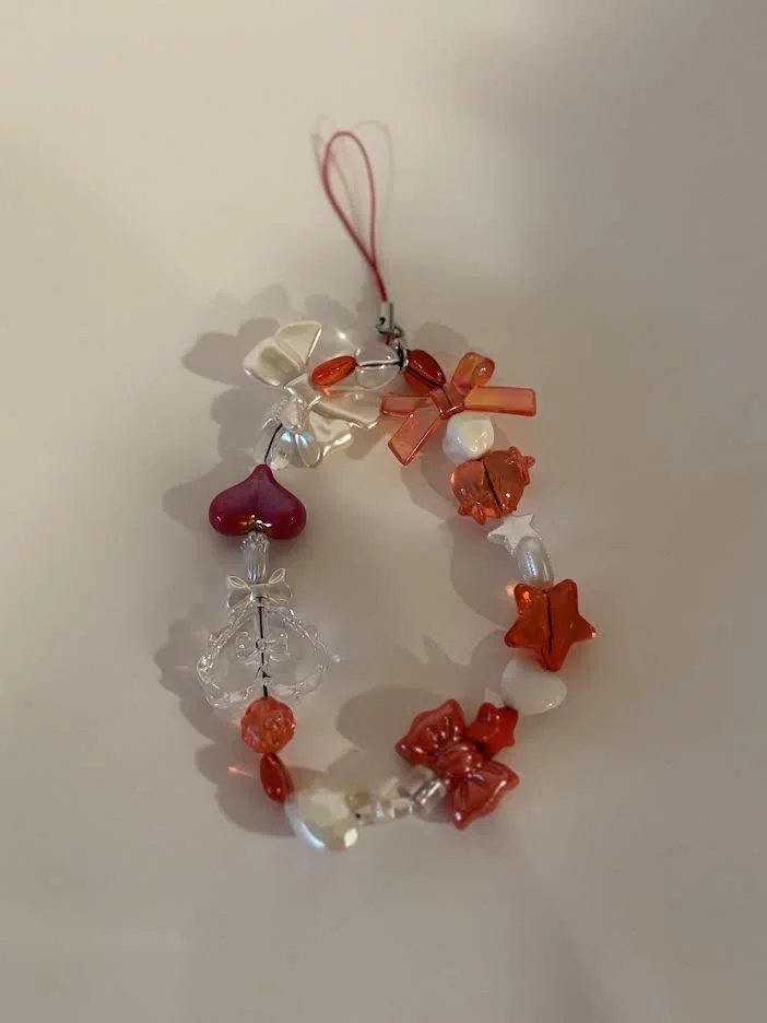 Beaded Phone Charm