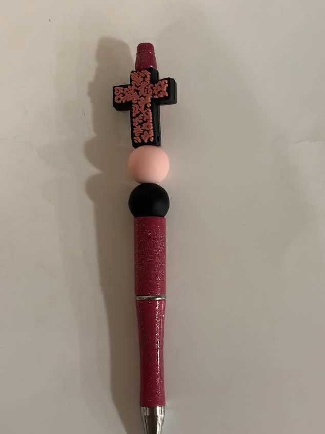 Cross Beaded Pen