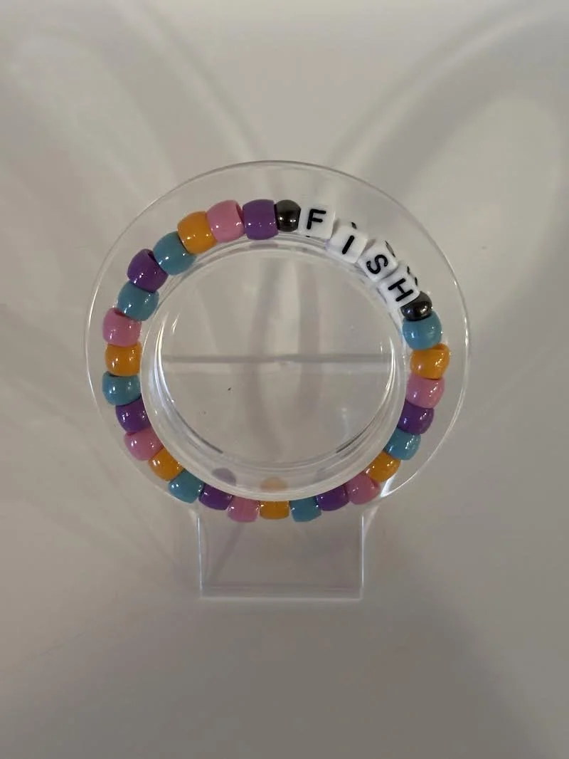 Small Fish Beaded Bracelet