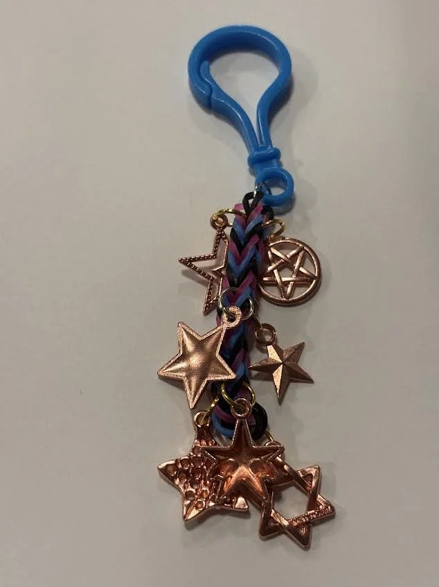 Rainbow Loom Bag Charm