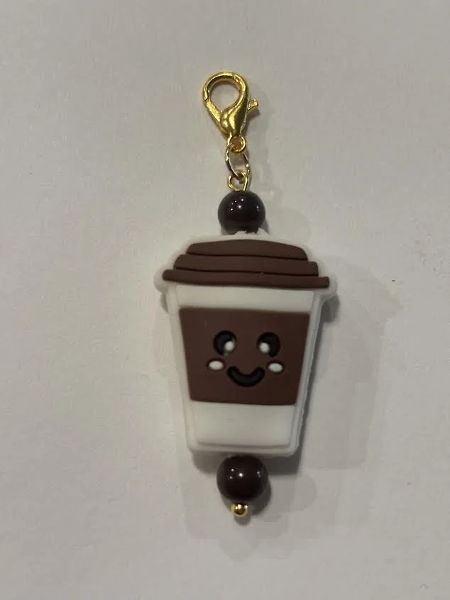 Coffee Cup Planner Charm