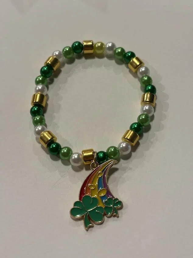 Small Saint Patrick's Day Bracelet