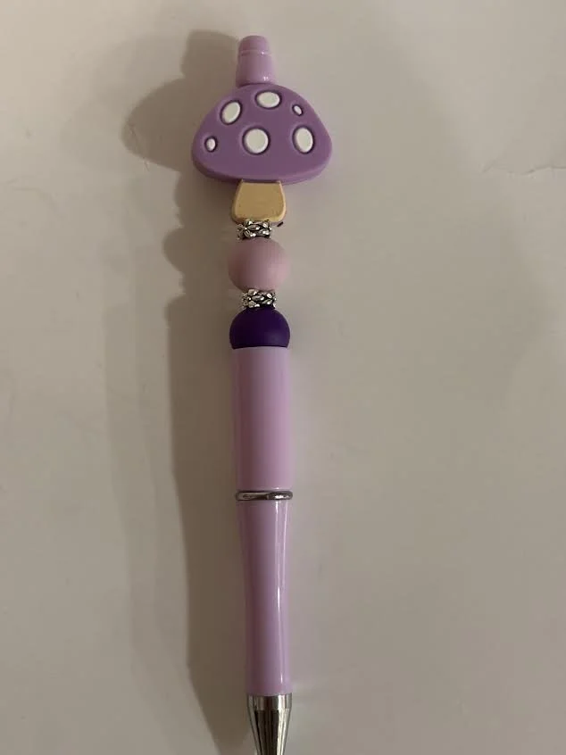 Mushroom Beaded Pen