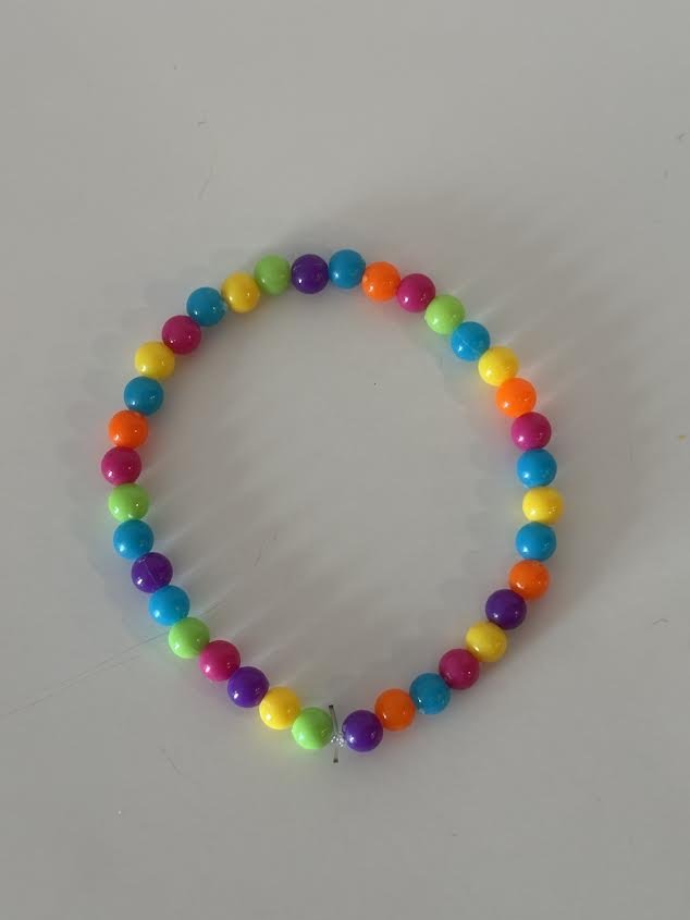 Medium Colorful Beaded Bracelet