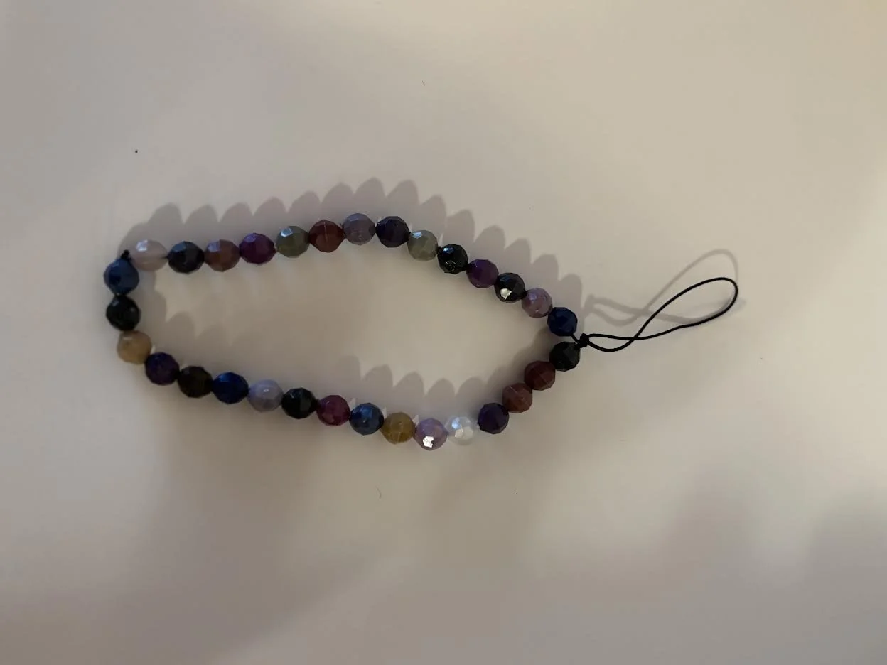 Beaded Phone Charm
