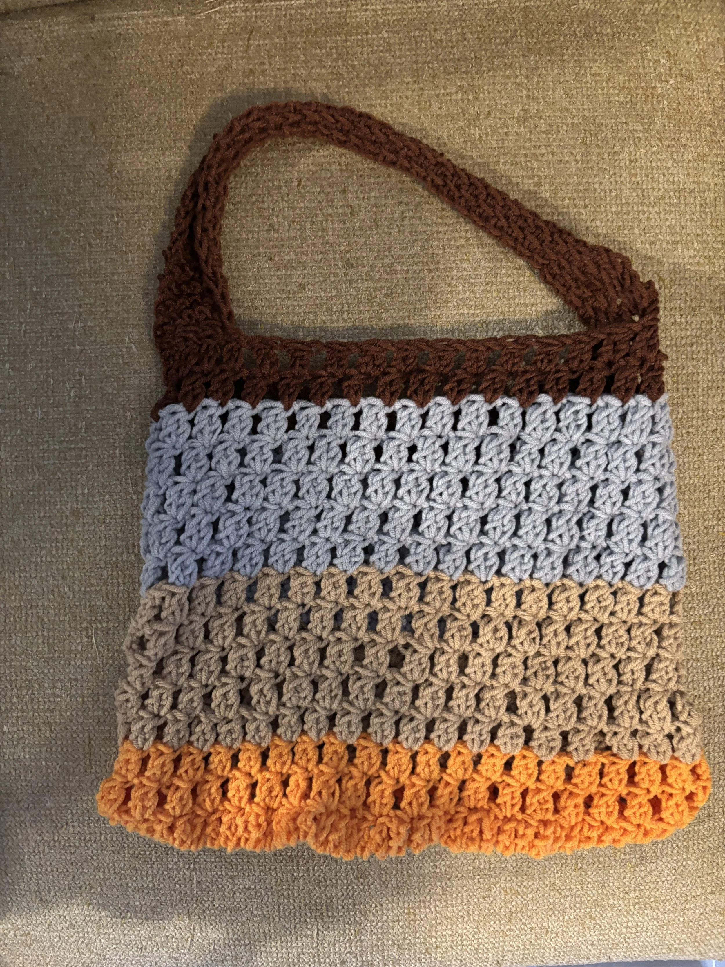 Colorful Light Weight Acrylic Mesh Bag
