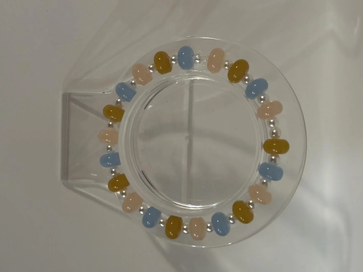 XS Glass Braded Bracelet