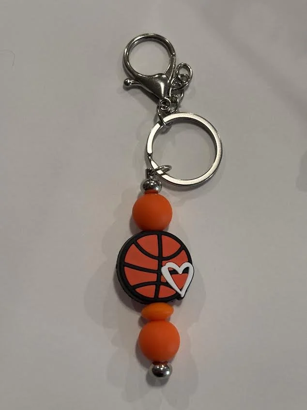 Basketball Keychain