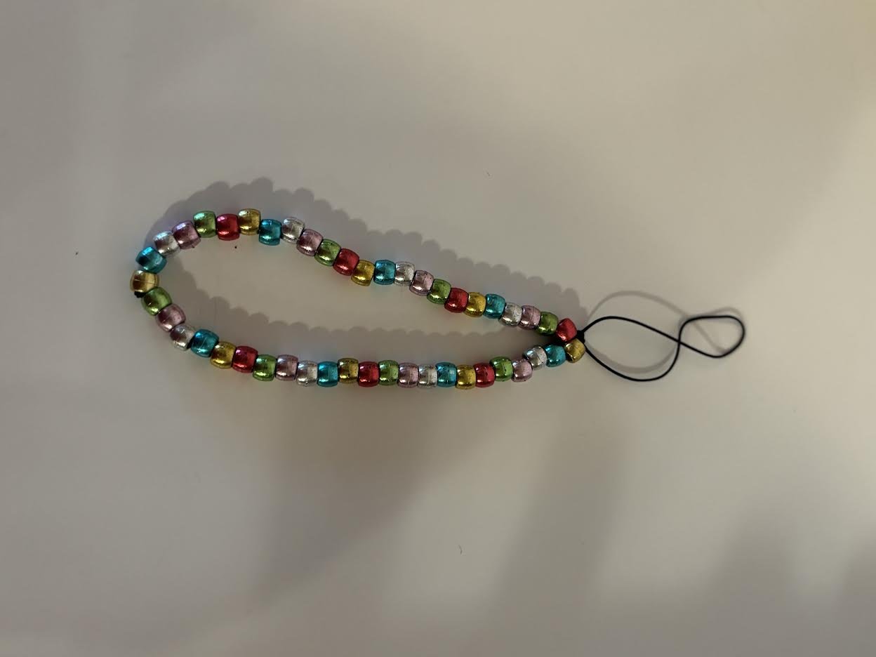 Beaded Phone Charm