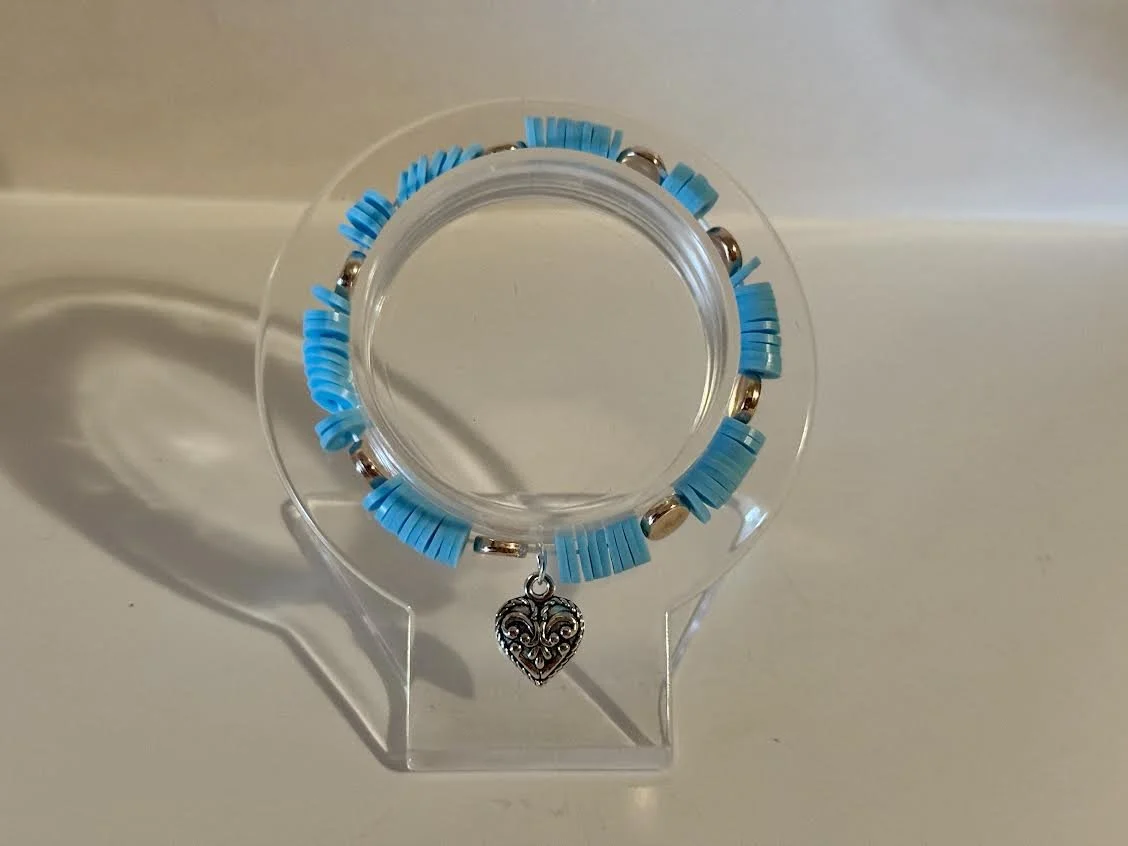 XXS Valentine's Day Beaded Bracelet