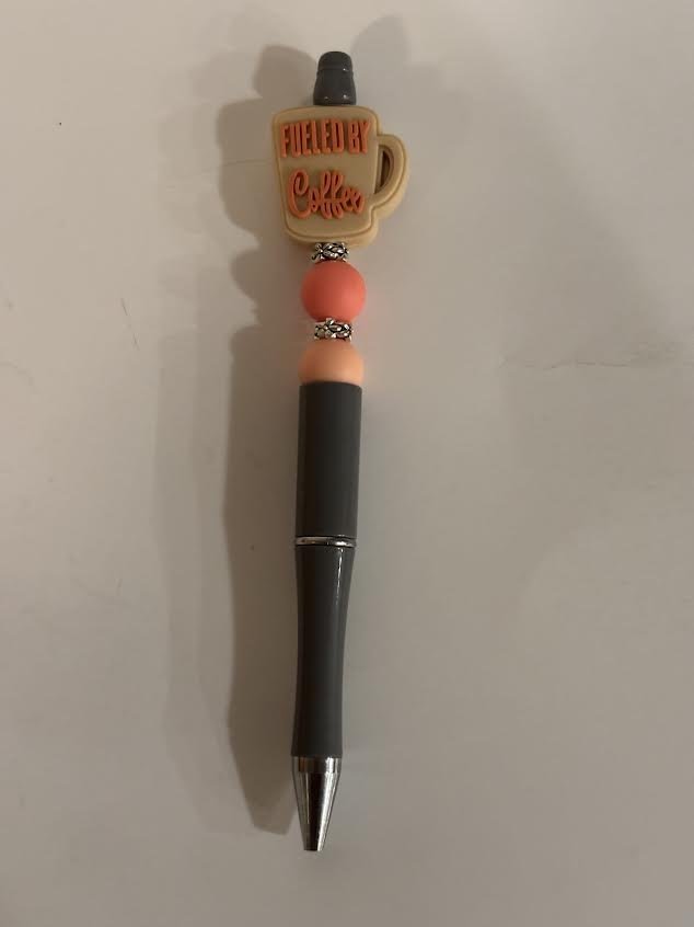 Coffee Beaded Pen