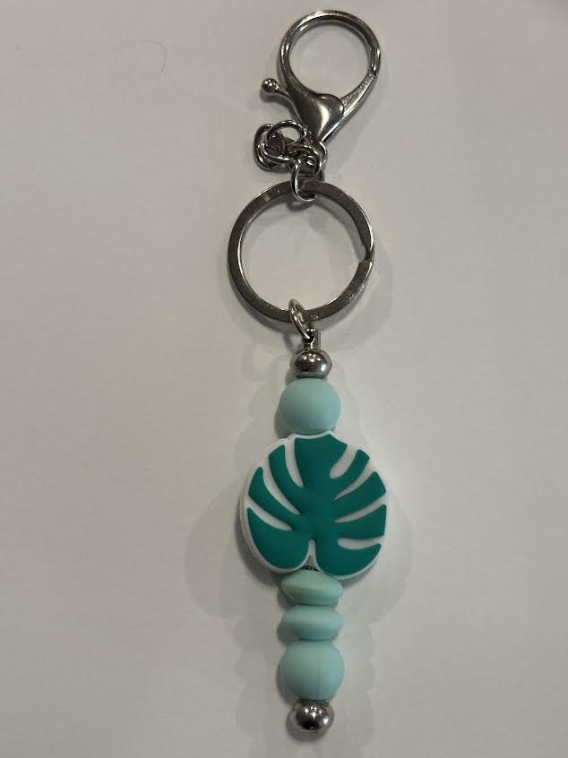 Green Shell Keychain