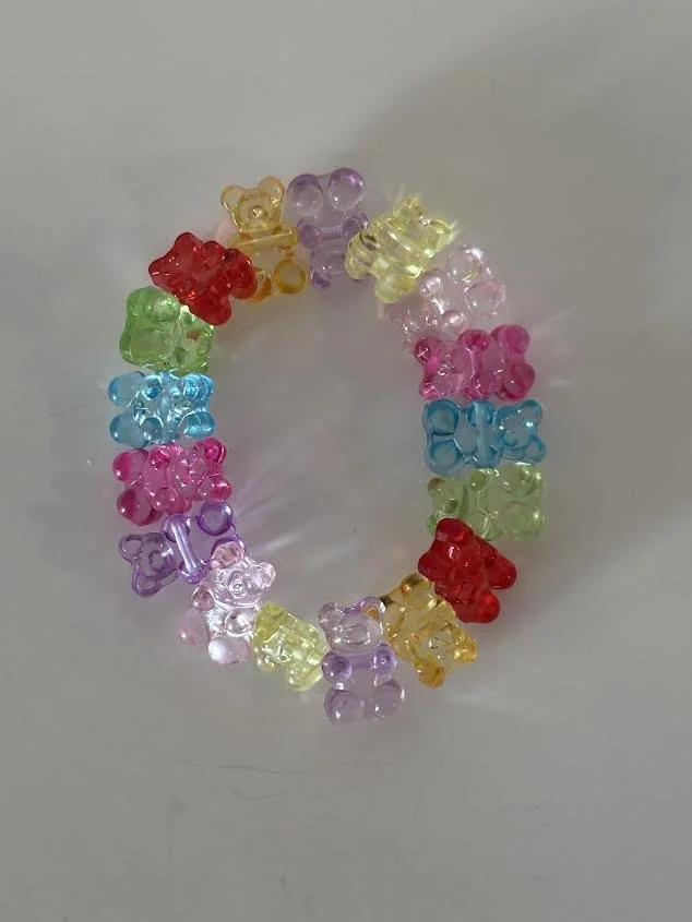 Medium Gummy Bear Beaded Bracelet