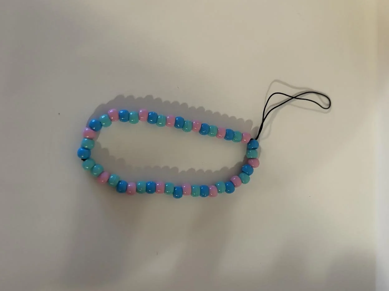 Beaded Phone Charm
