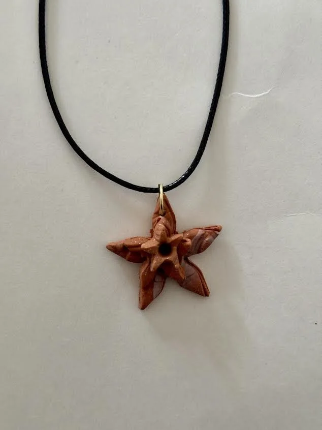 Star Clay Necklace