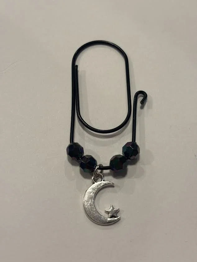 Silver Paper Clip Charm