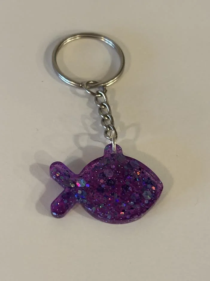 Resin Keychain