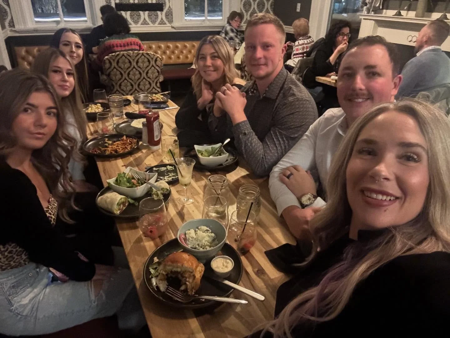 Schanck and CO&rsquo;s second annual Christmas party 💕 cheers to a great year with some awesome people!!