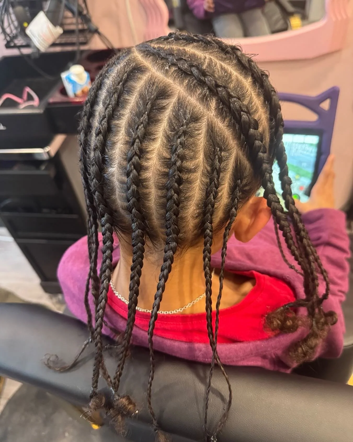 Braid up for this little cutie 😍
Stylist: Danielle 

#orangevillehair #orangevillehairsalon #orangevillehairstylist #downtownorangeville #iamgoldwell