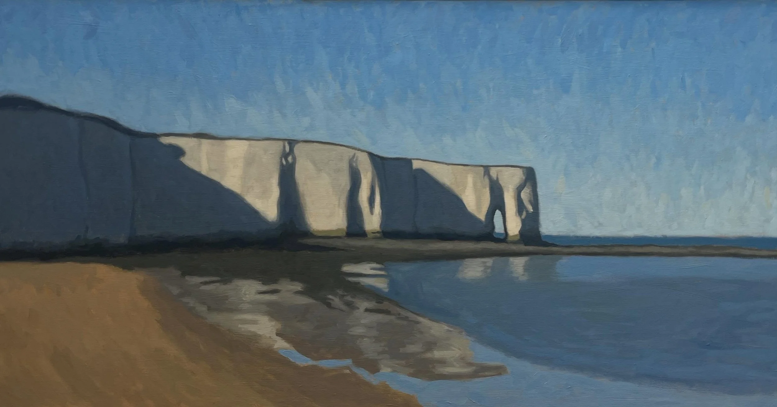 Morning Light, Kingsgate Bay
Oil on canvas, 120 x 60cm
.
.
.
SOLD
.
.
.
#landscapepainting #impressionism #whitecliffs #oilpainting #seascapeart