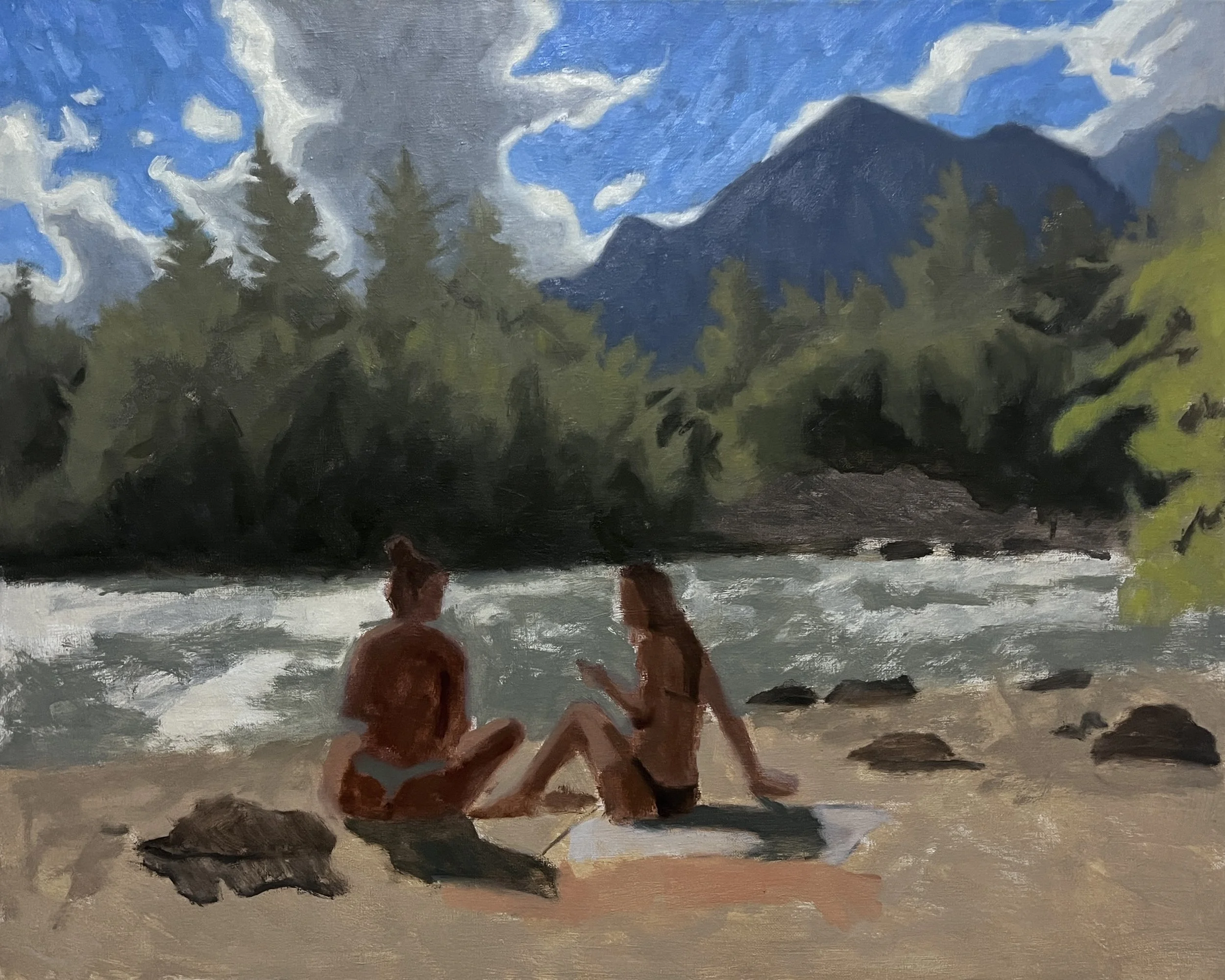 By the River
