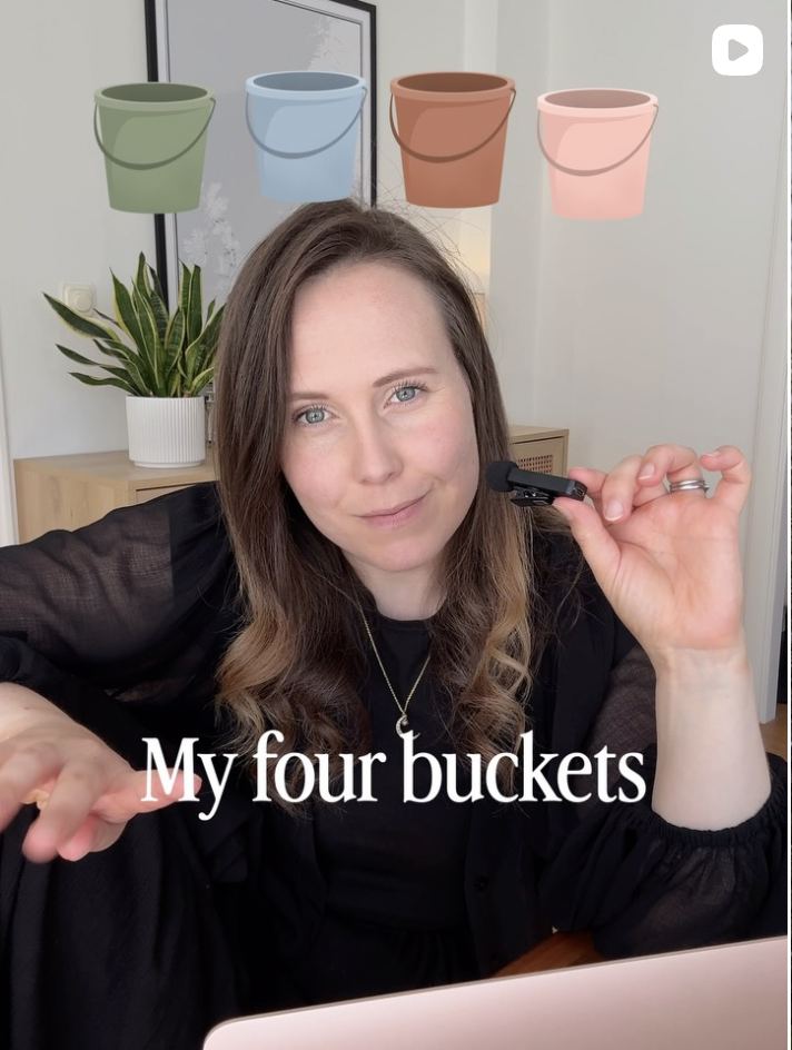 How I use buckets to put a fence around my freedom