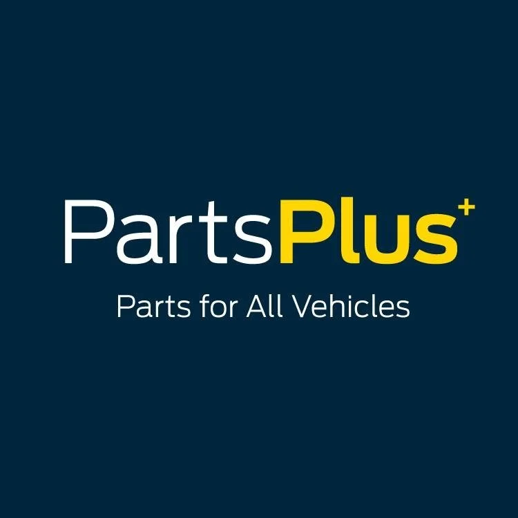 PartsPlus logo with the tagline 'Parts for All Vehicles' on a dark blue background.