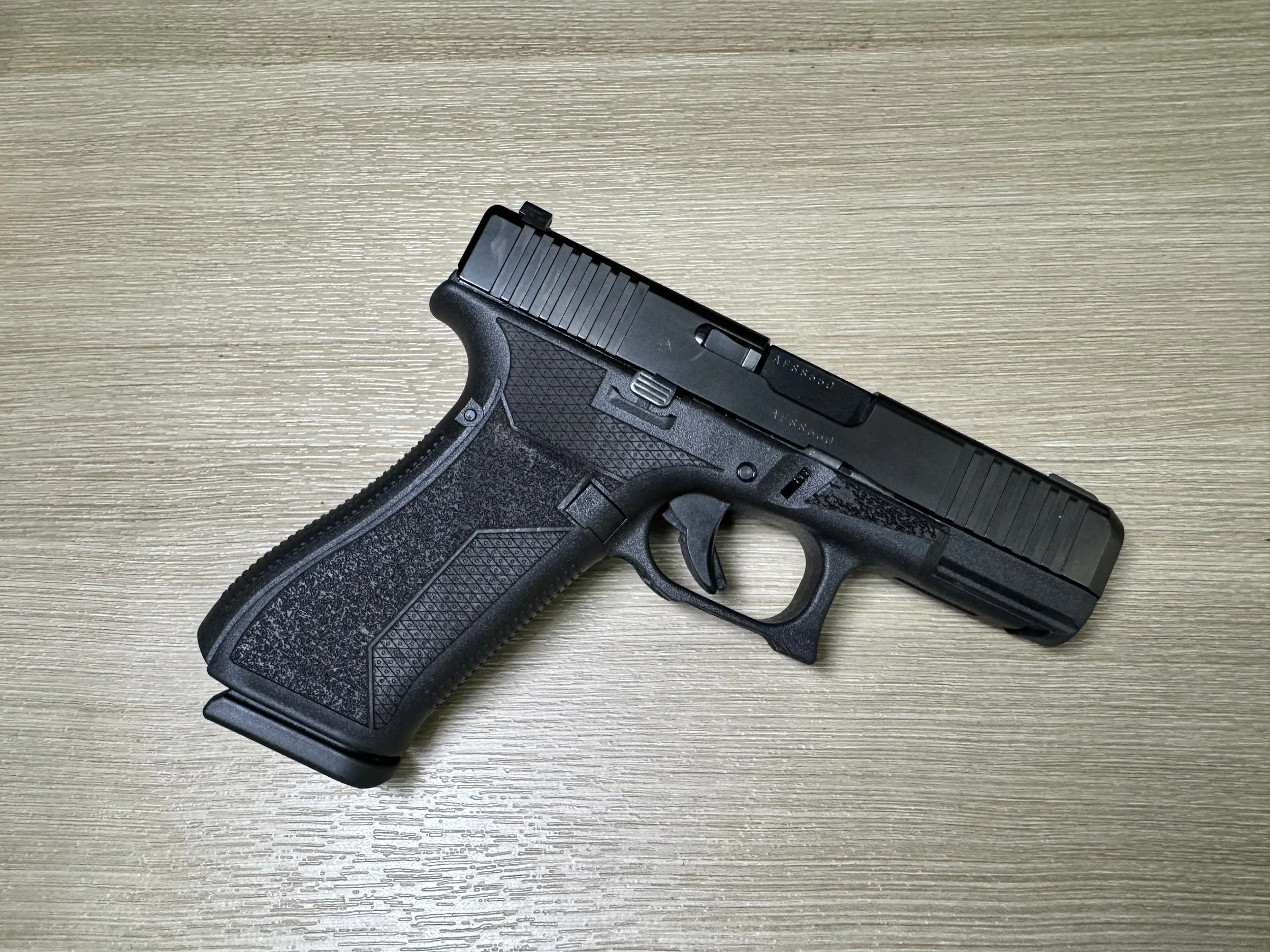 Laser Frame Stippling