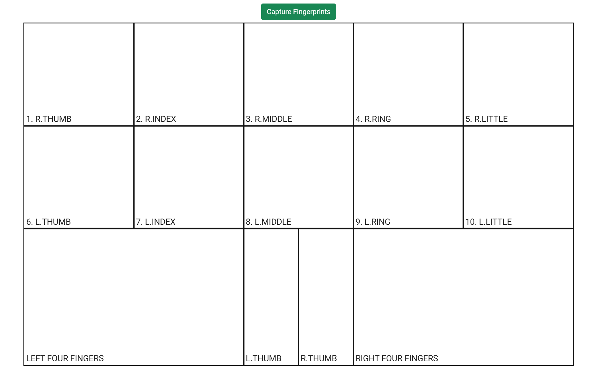 Electronic Fingerprint Service (EFT's)