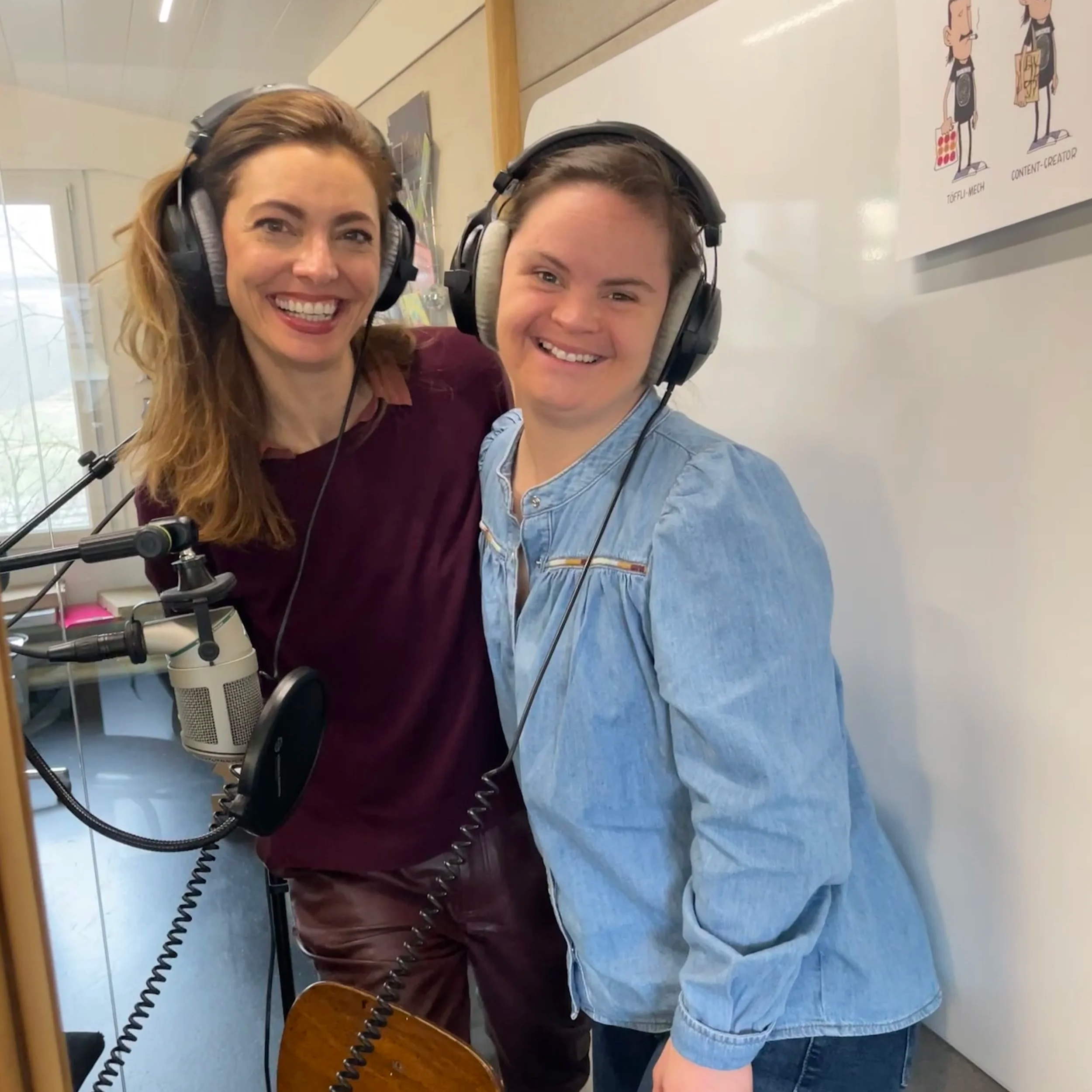 Podcast "Up & Down Syndrom" mit Julia Wyss