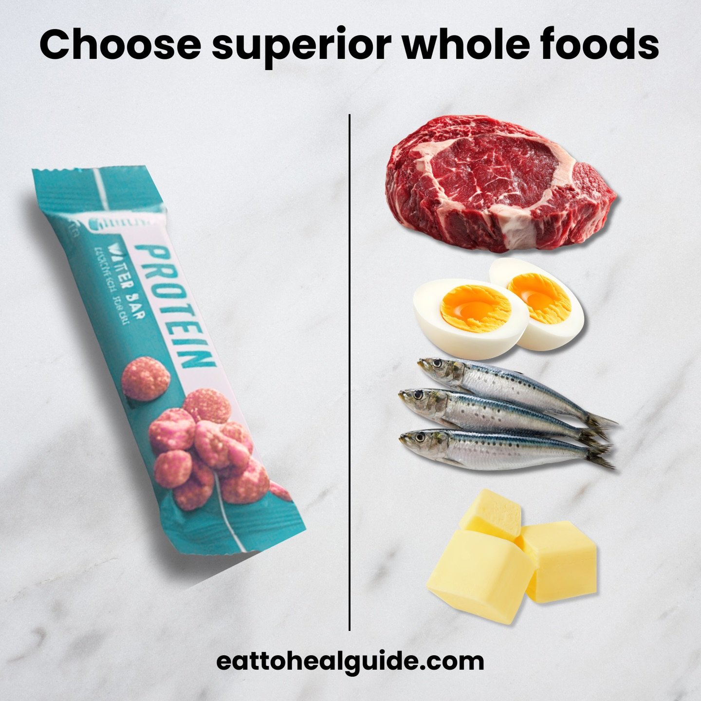 Trust real food, not food marketing.