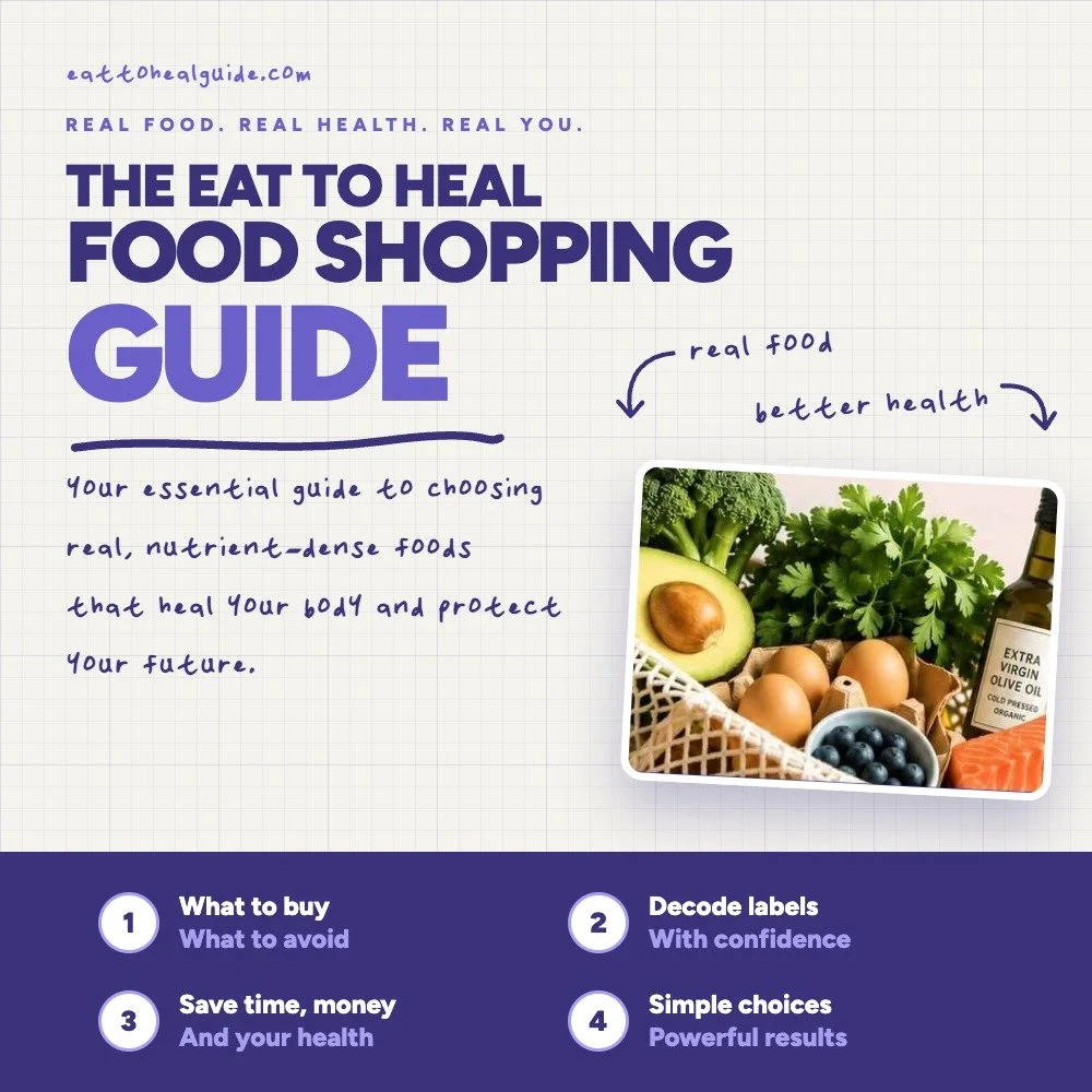 The Eat to Heal Food Shopping Guide
