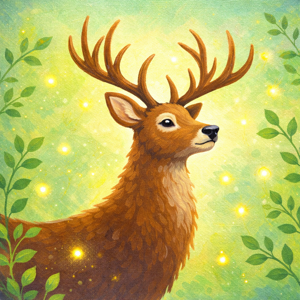 Highland Stag Kids Art Kit
