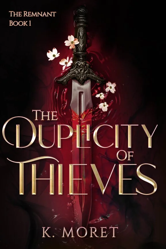 Book cover for The Duplicity of Thieves by K. Moret