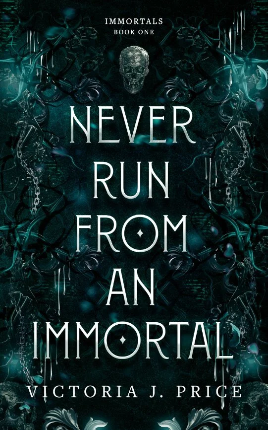 Book cover for Never Run from an Immortal