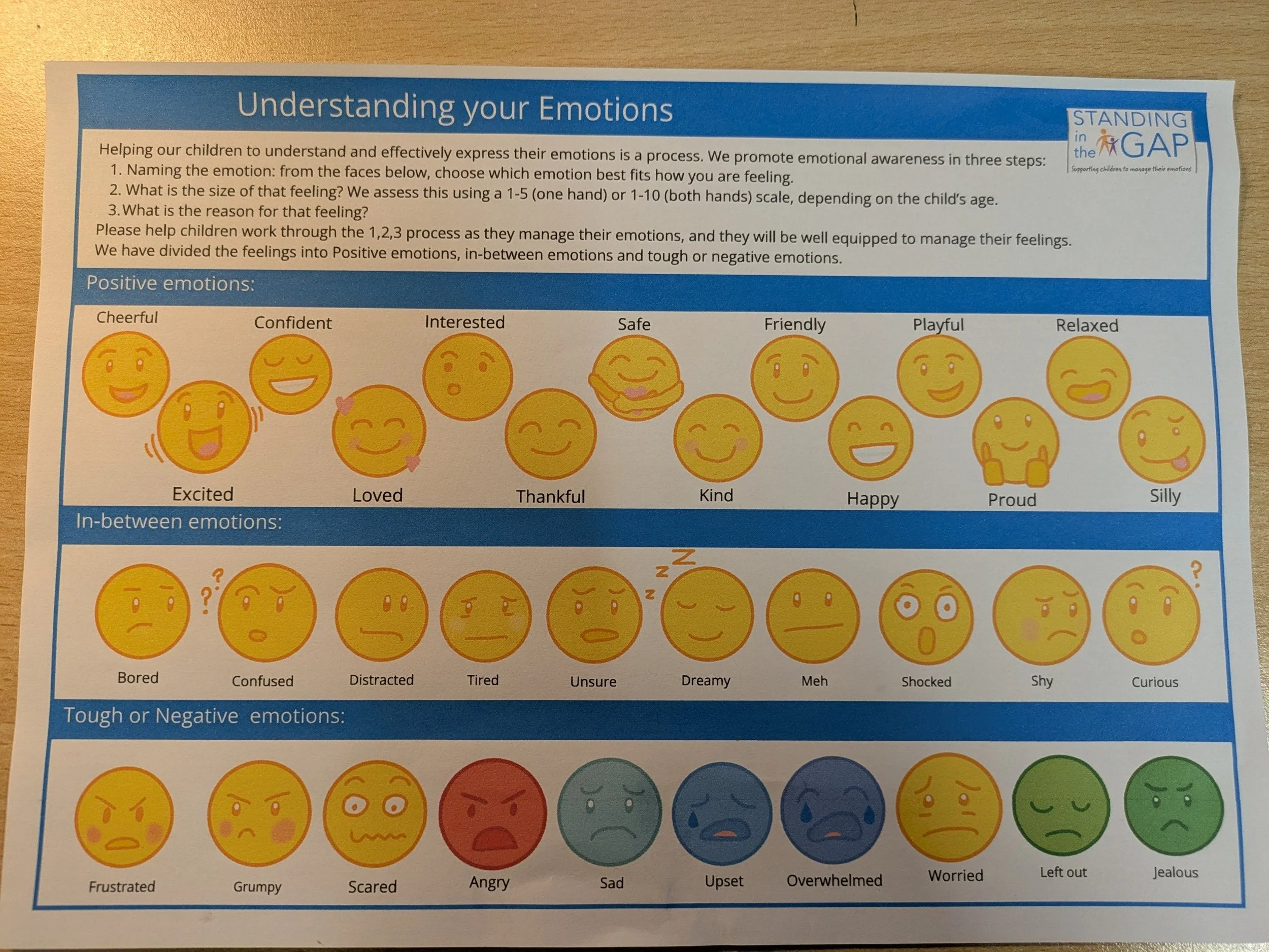 Understanding your Emotions Poster