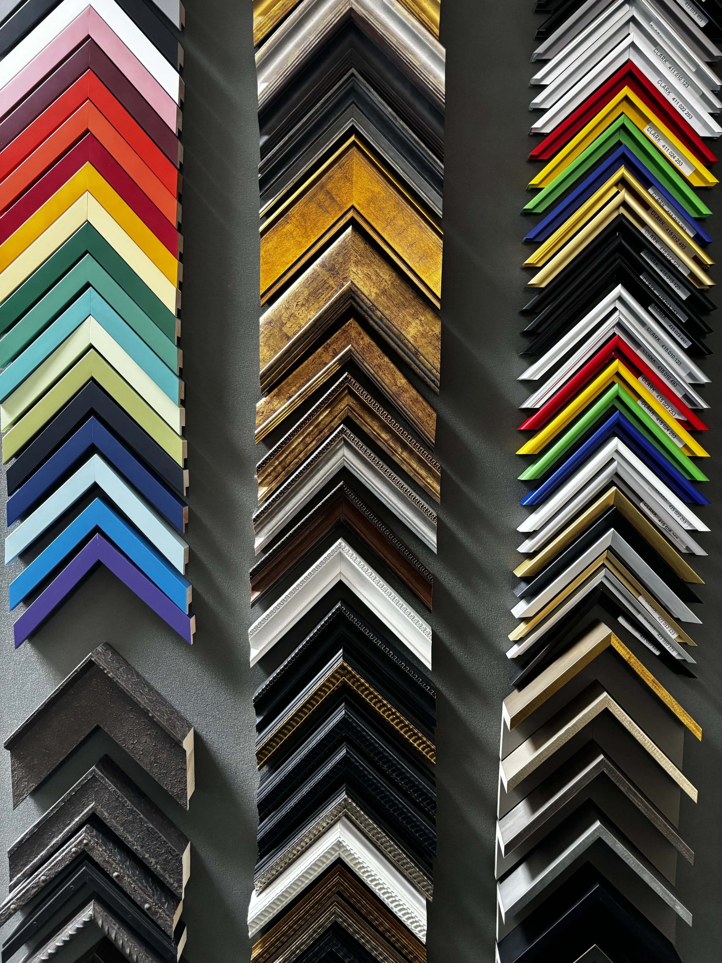 Huge selection of frames.