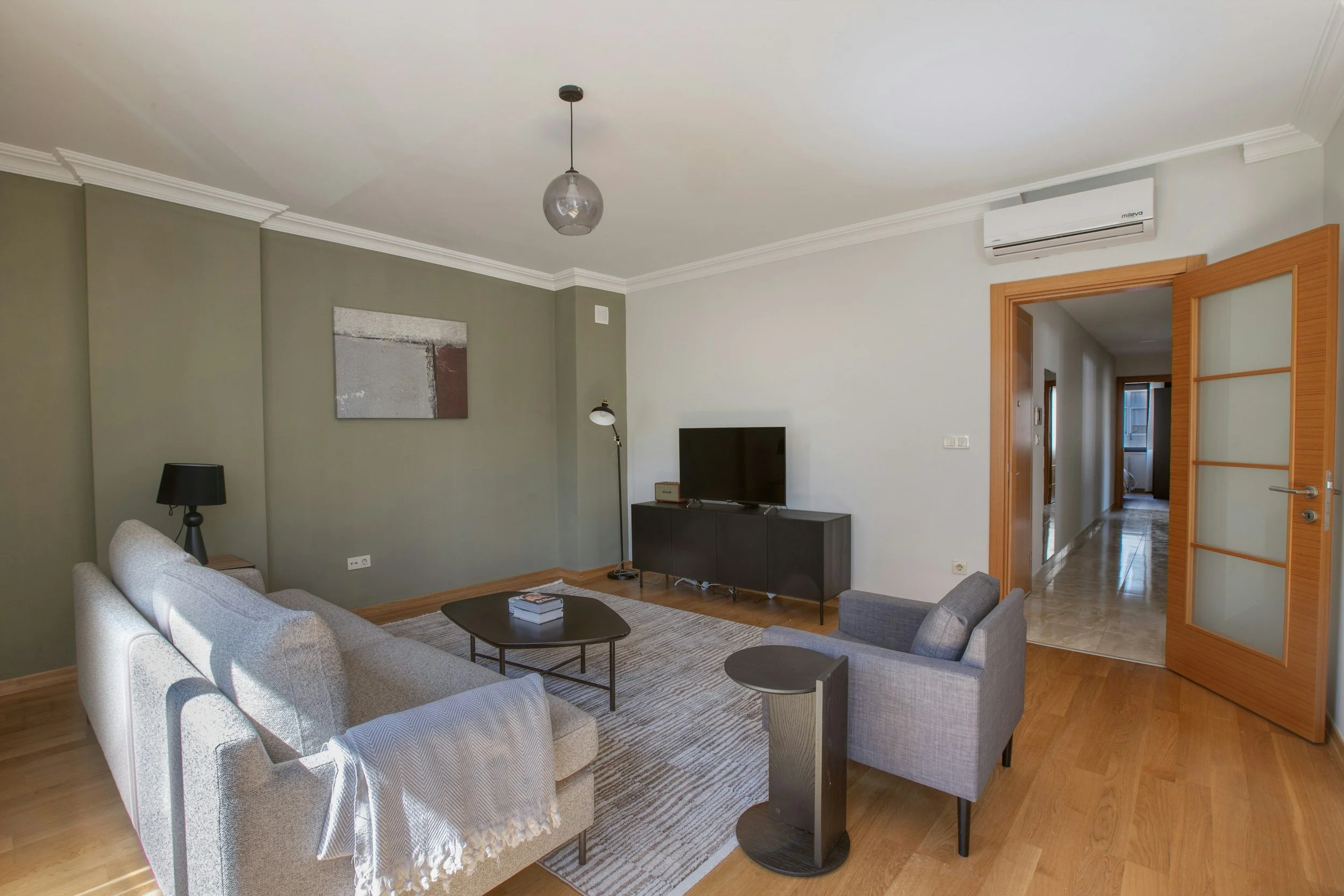 Welcoming communal lounge in a managed retirement development