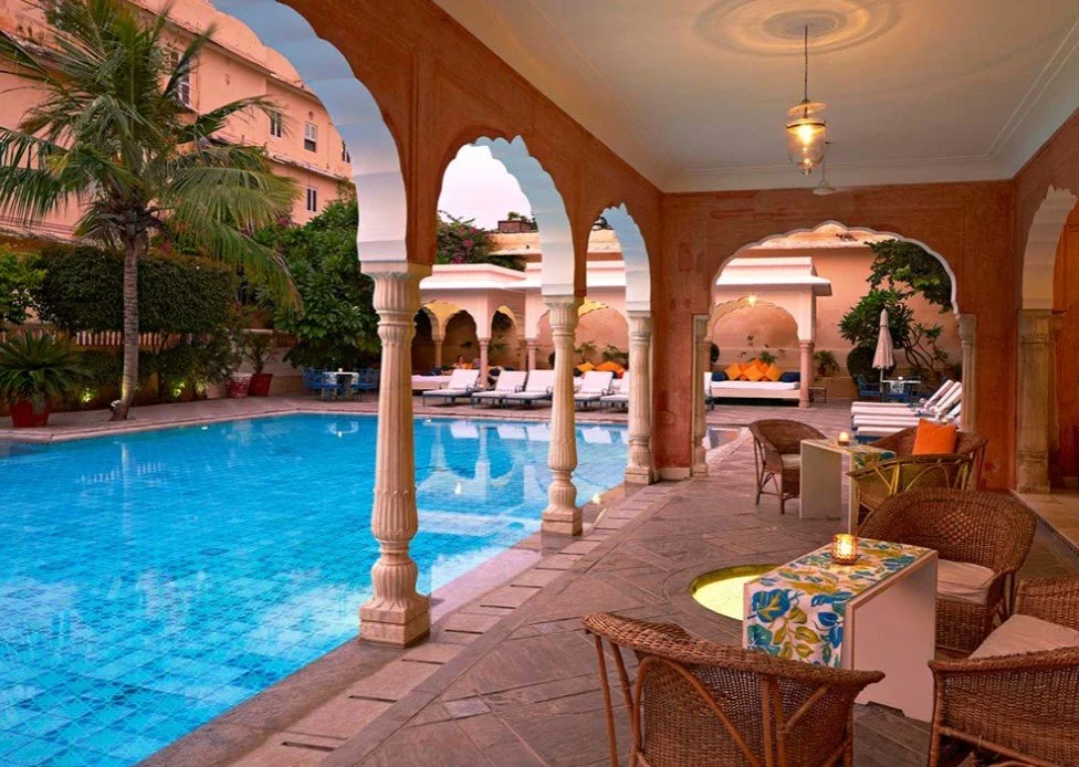 Swimming pool - Samode Haveli Wellness Centre - Jaipur - India