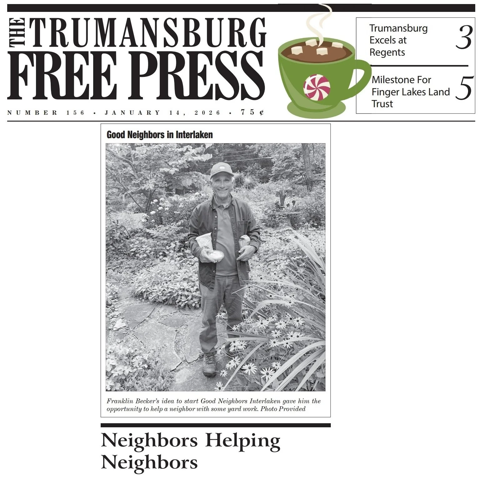 Good Neighbors in Interlaken / Trumansburg Free Press