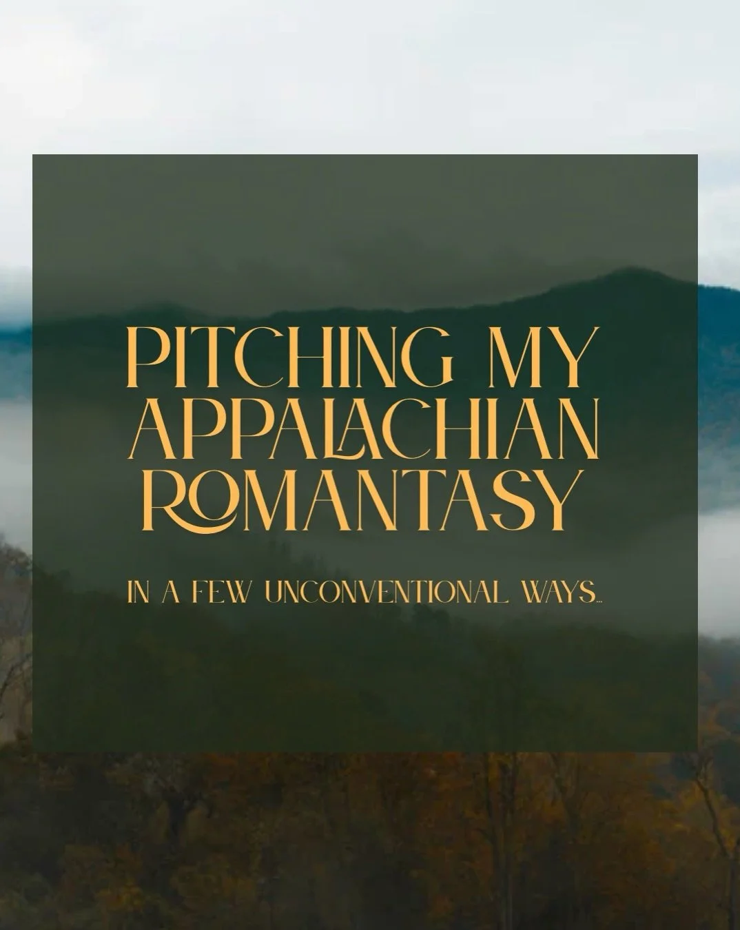 Pitching my Appalachian romantasy in a few unconventional ways&hellip; because "environmental journalist investigates a data center, accidentally adopts an immortal arsonist" wouldn't fit on a business card.

Reckoning &amp; Other Local Tra