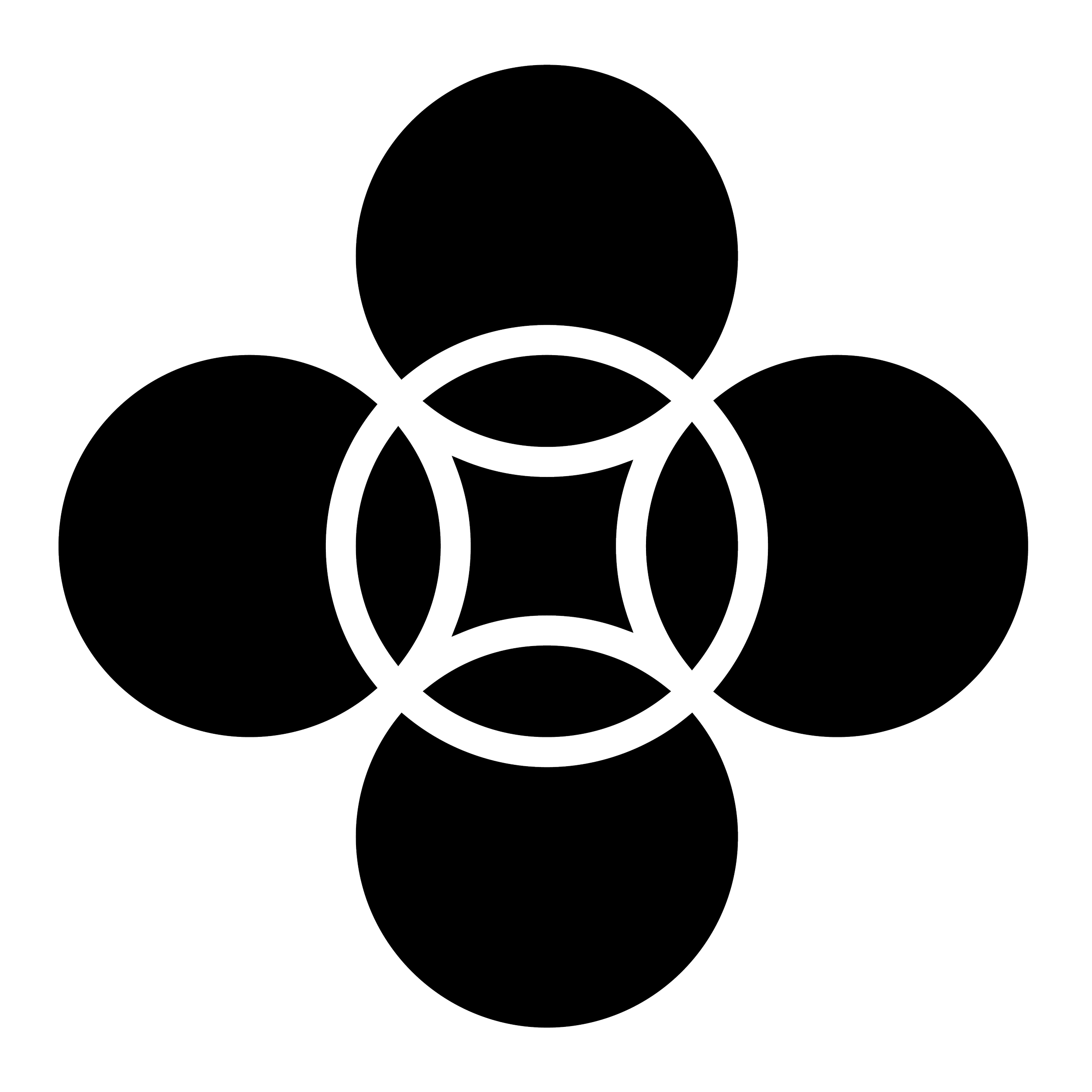 Diagram showing overlapping circles and shapes.