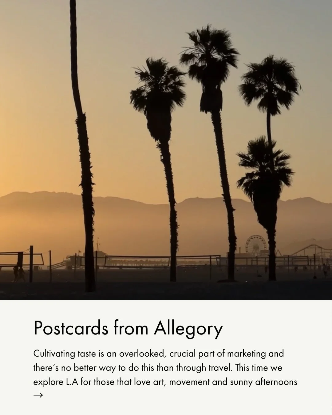 Taste is an important part of hiring a marketer you can trust. If you don&rsquo;t align with their approach, their eye or their vision, it&rsquo;s tough to build something great together. 

I&rsquo;m a firm believer that if you can travel together, y