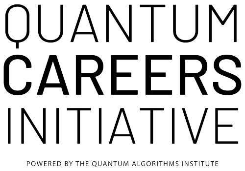 Logo for Quantum Careers Initiative with text 'Powered by the Quantum Algorithm Institute'