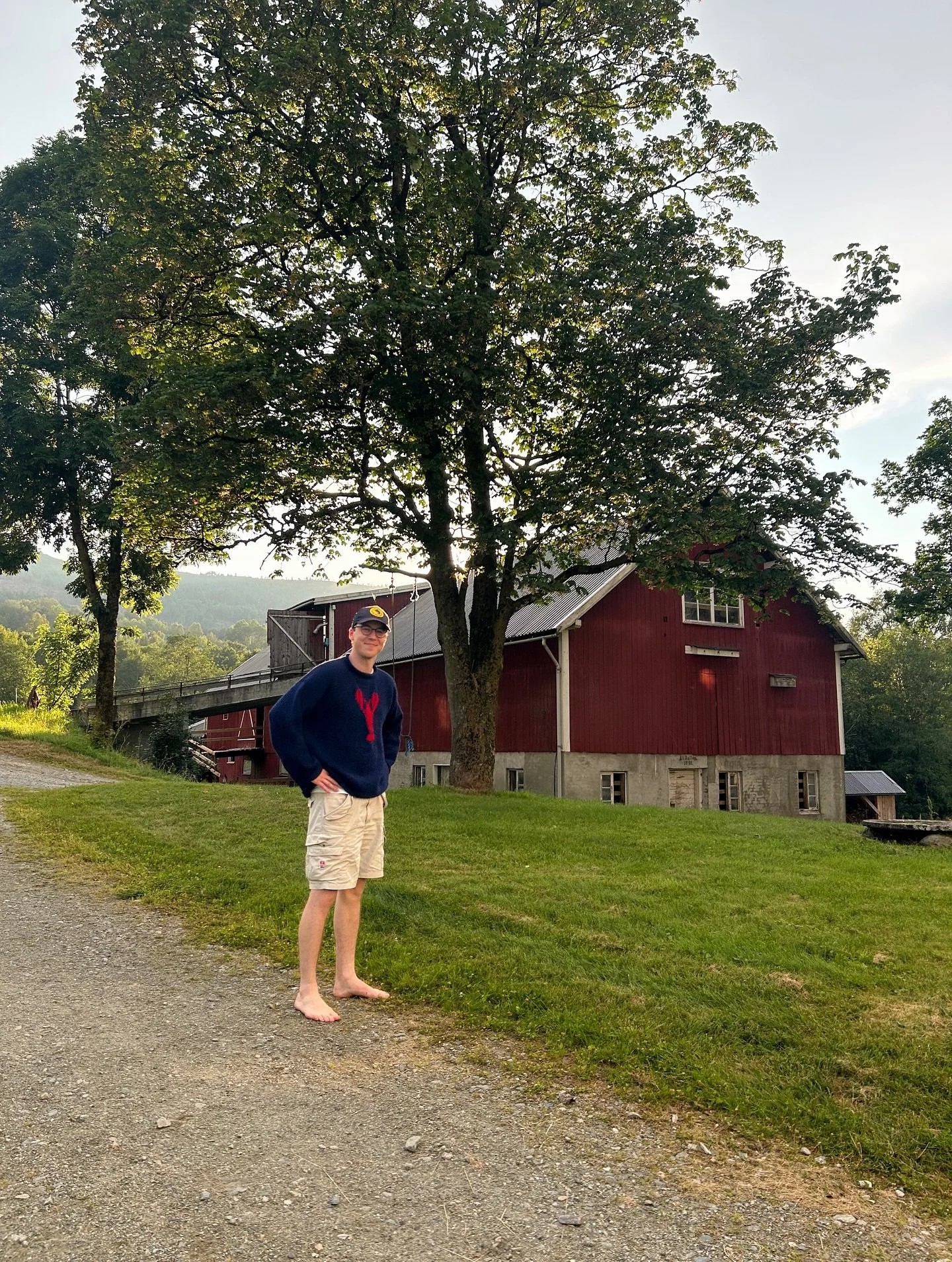 So fun to see that many are choosing to knit the Mathilda Sweater for boys! I get a few questions about that, and for those of you wondering: I knitted it in a regular size large but with slightly longer sleeves. It fits this guy here who&rsquo;s 193