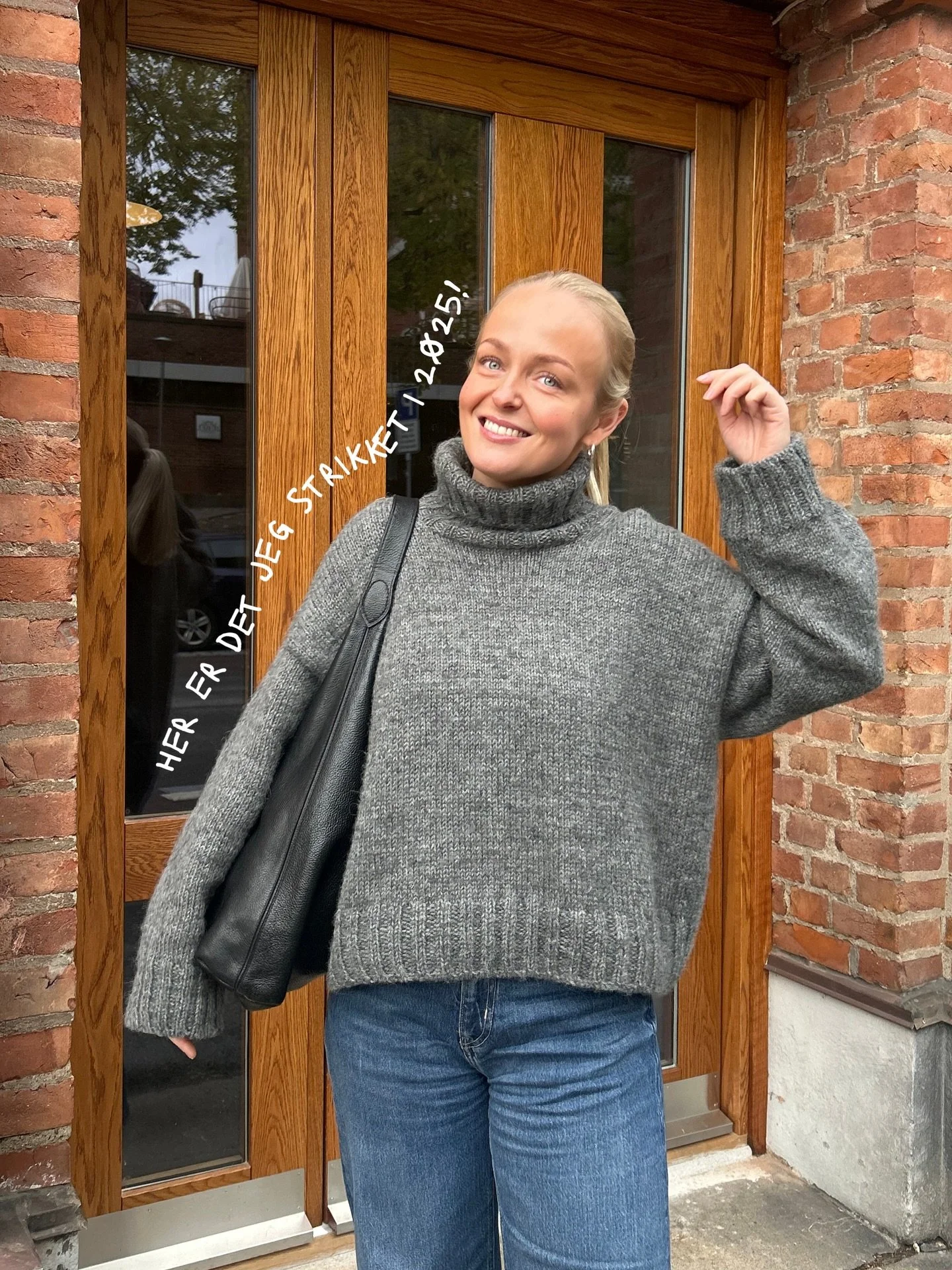 2025 var ikke &aring;ret jeg strikket aller mest, men s&aring; er jo ikke dette fast fashion heller. Viktig &aring; huske p&aring; n&aring;r det fremst&aring;r som alle rundt deg produserer i et h*lvetes tempo!! 🙂&zwj;&harr;️ 

Mitt eneste nytt&arin