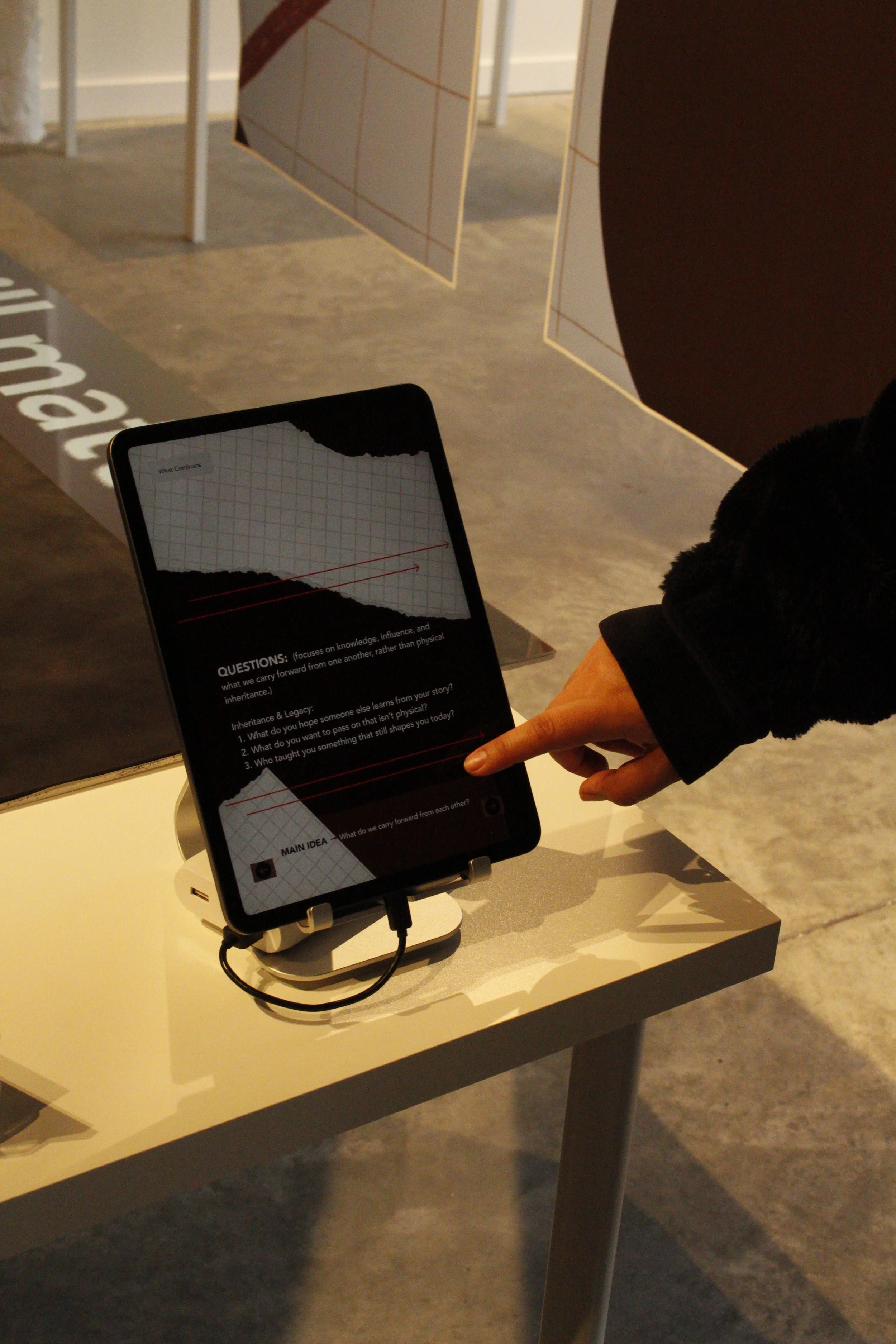 Interactive with Ipad