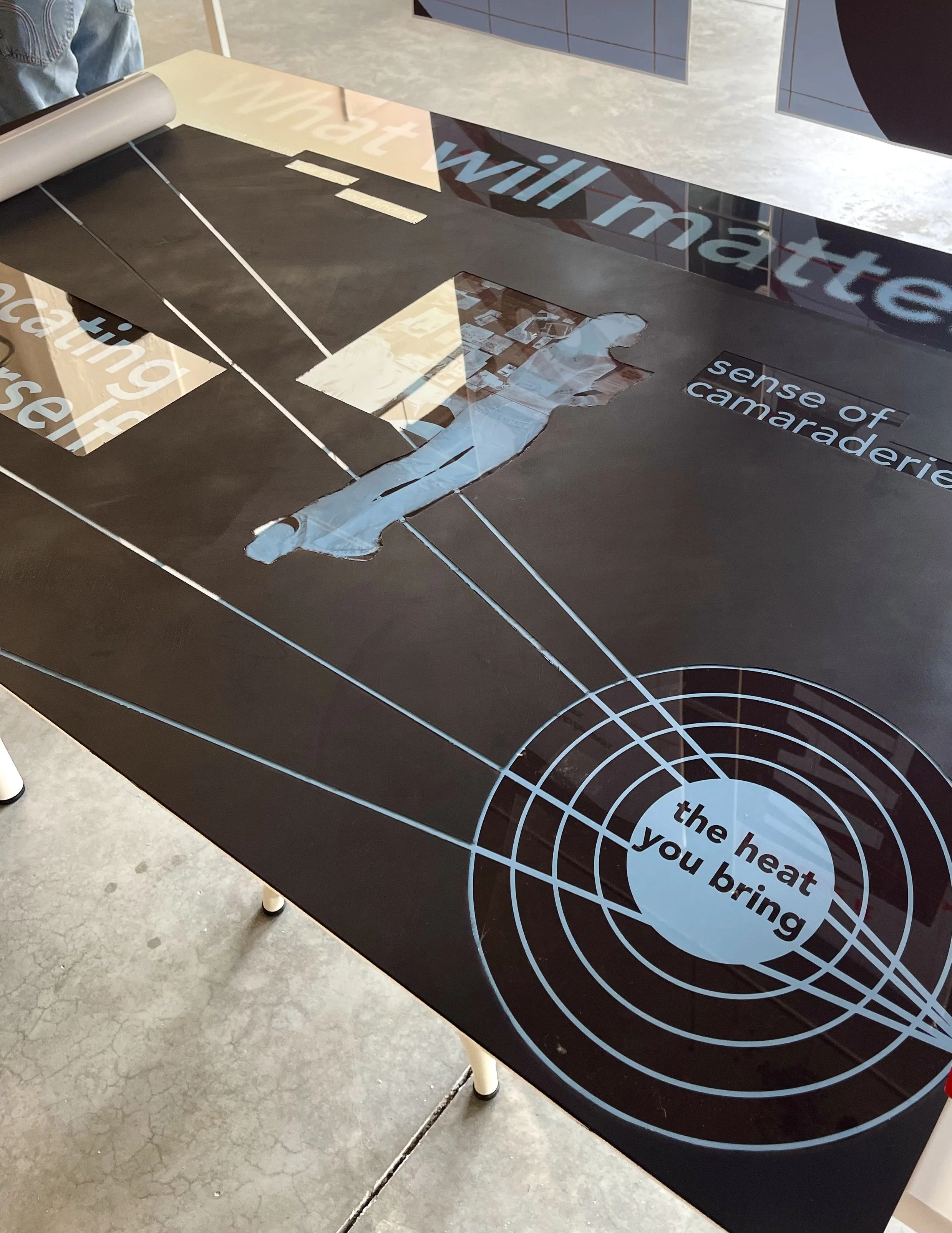 Our interactive piece